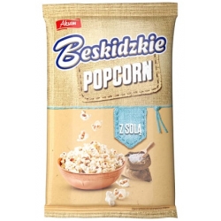 AKSAM popcorn z solą 90g 